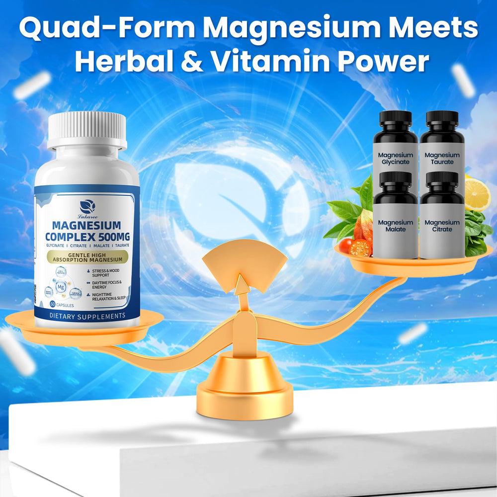 Person holding magnesium bottle for daily use