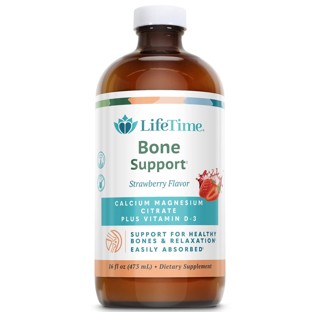 Lifetime Bone Support bottle front label