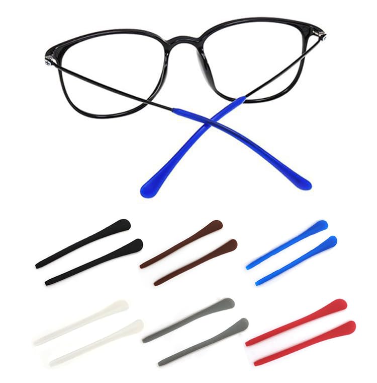 Durable silicone eyeglass tips with lifetime warranty
