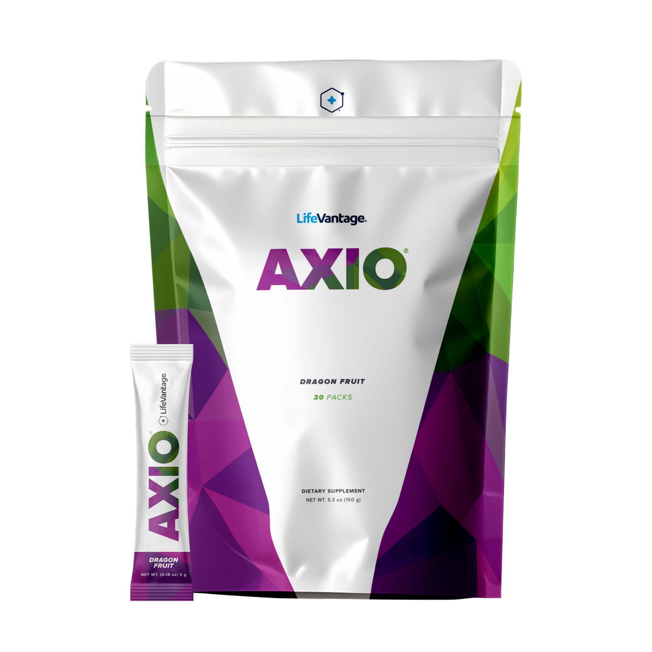Axio Packets LifeVantage AXIO Regular Energy Drink Powder – Focus, Mood & Clean Ene ...