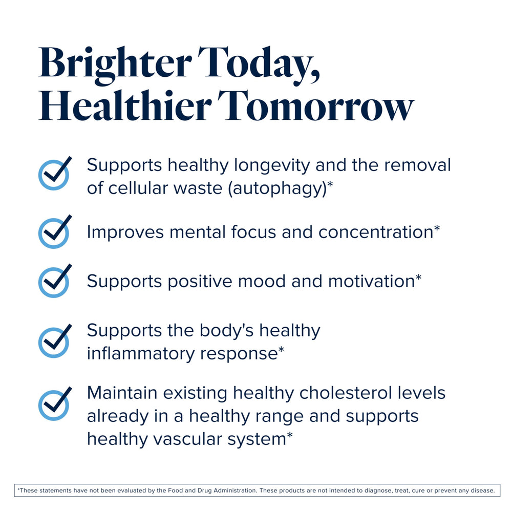 LifeVantage Protandim NAD Synergizer label detail highlights sirtuin activation messaging.
