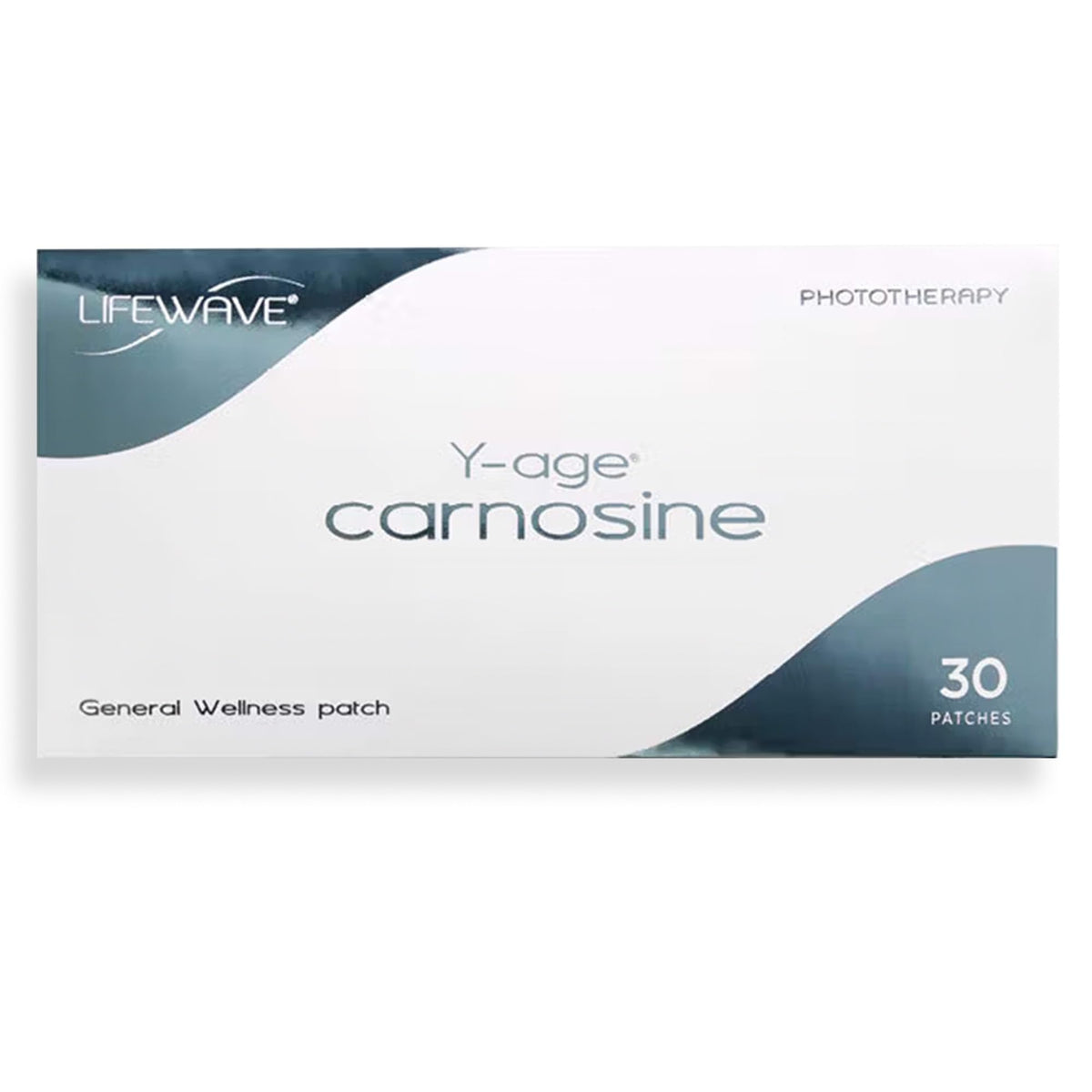 LifeWave Y-Age Carnosine Patches packaging sleeve