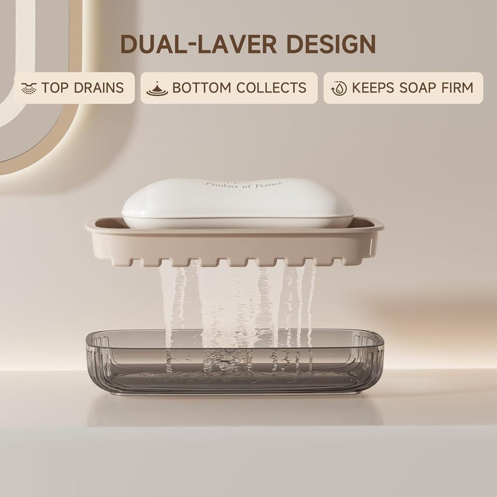 Lightweight travel bathroom organizer