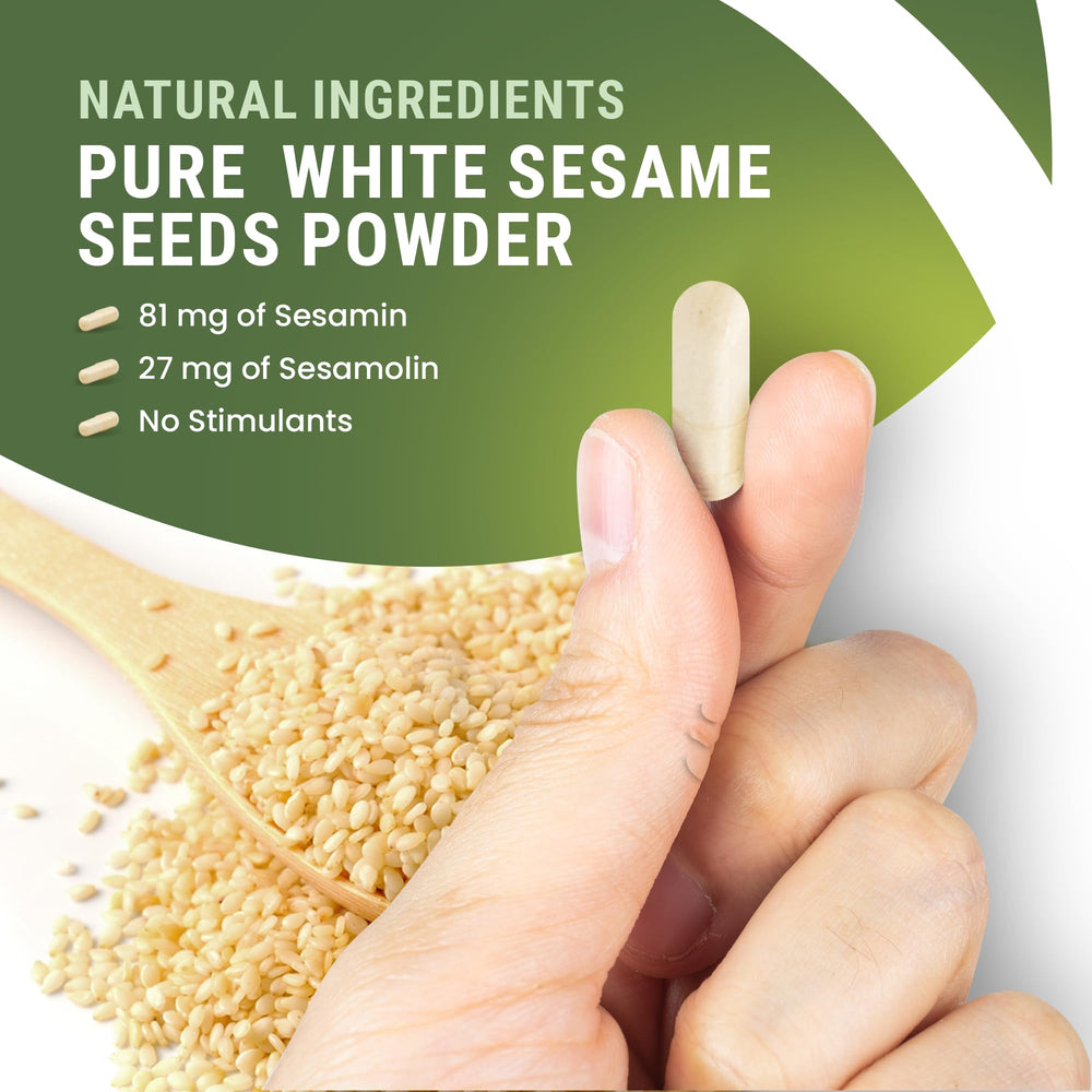 Lignans For Life sesame extract liver-health scene shows potential liver support