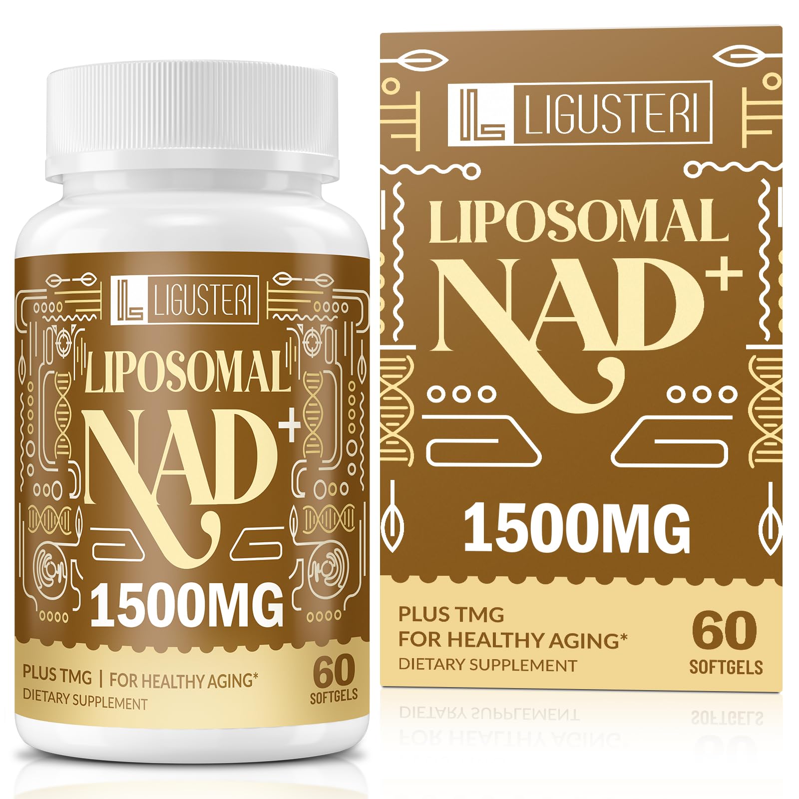 Product hero image of LIGUSTERI liposomal NAD+ 1500 mg with TMG