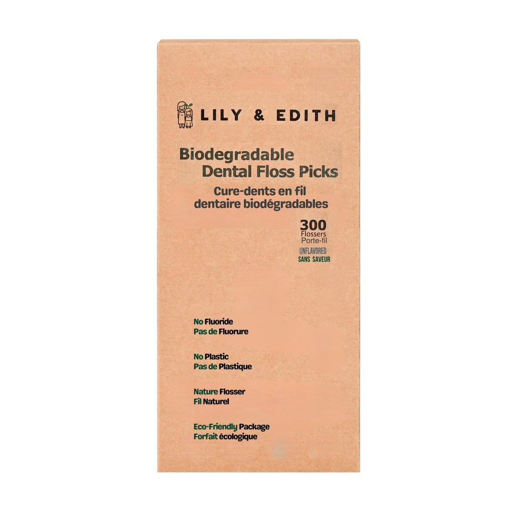 Straw wheat-based material used in dental floss picks