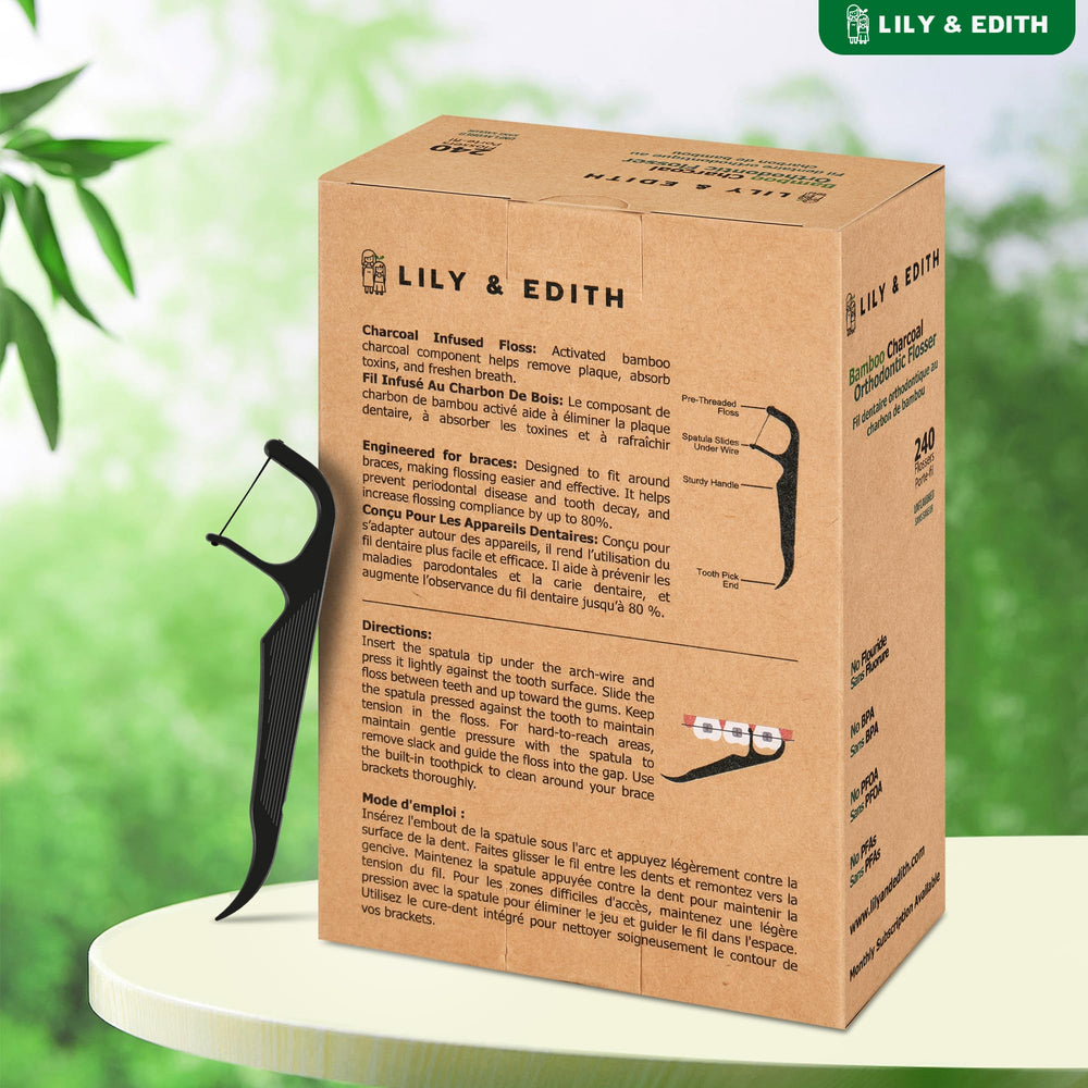 Zero-waste packaging for Lily & Edith flossers