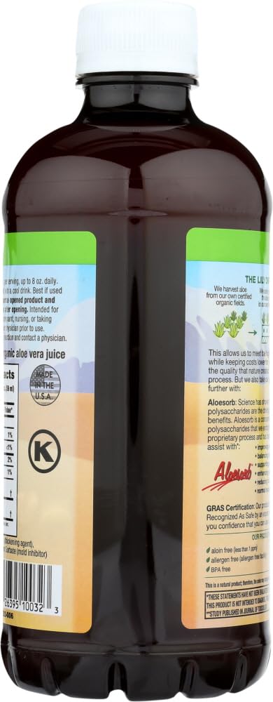 32 oz bottle of Lily of the Desert Aloe Vera Gel Inner Fillet with packaging