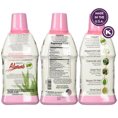 Product label featuring Aloesorb ingredient