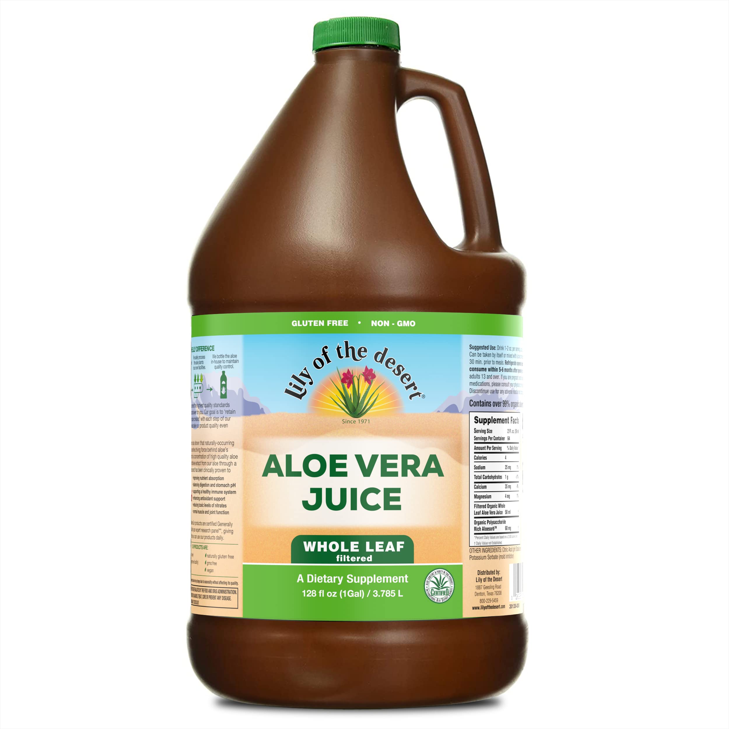 Lily of the Desert Vera Juice 128 oz bottle