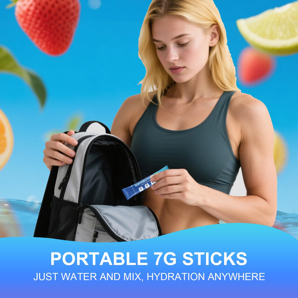 Lime flavor electrolyte stick