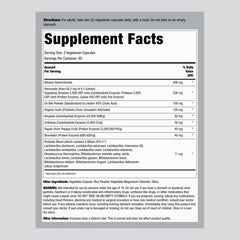 Close-up of Lindberg Complete Digestant capsules