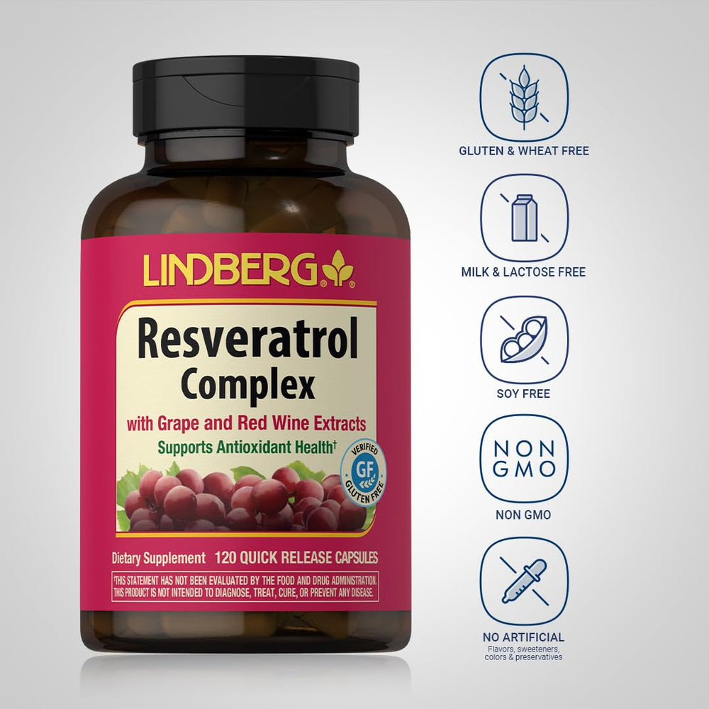 Grapeseed extract capsules used in Lindberg formula