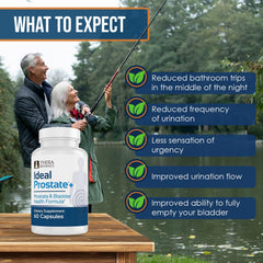 Lindera-based prostate health formula bottle