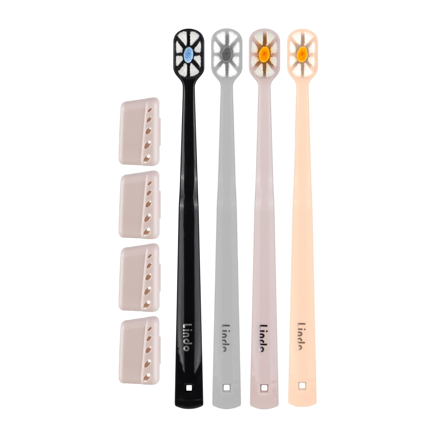 Lindo Polishing Toothbrush head with over 12,000 ultra-fine bristles