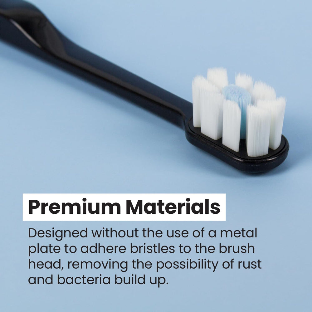Unboxed Lindo Polishing Toothbrush set ready for daily use