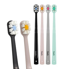 Blue Lindo Polishing Toothbrush with ultrafine bristles for sensitive gums