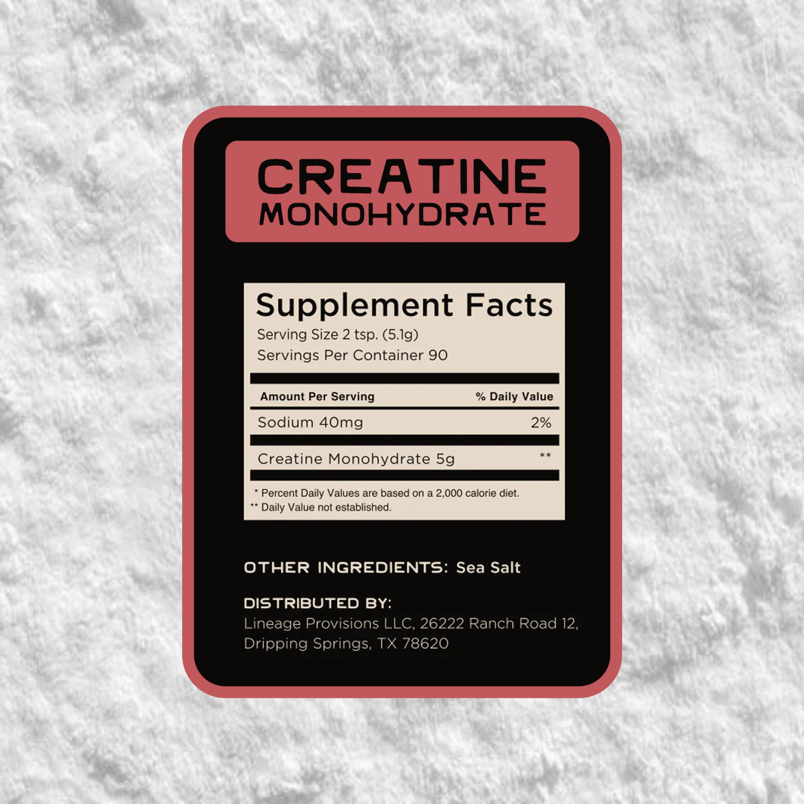 Lifestyle: shake mixed with creatine powder
