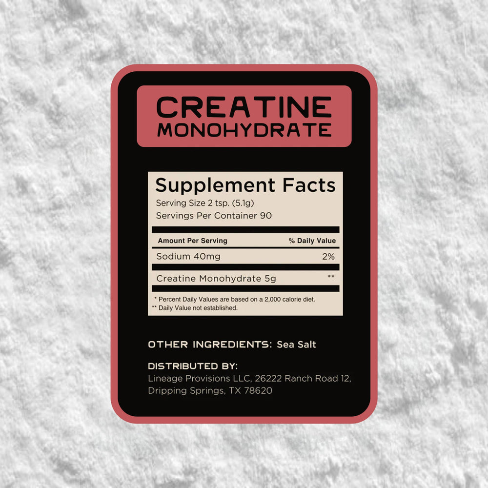 Lifestyle: shake mixed with creatine powder