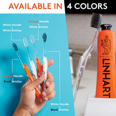 Comfortable plastic handle close-up