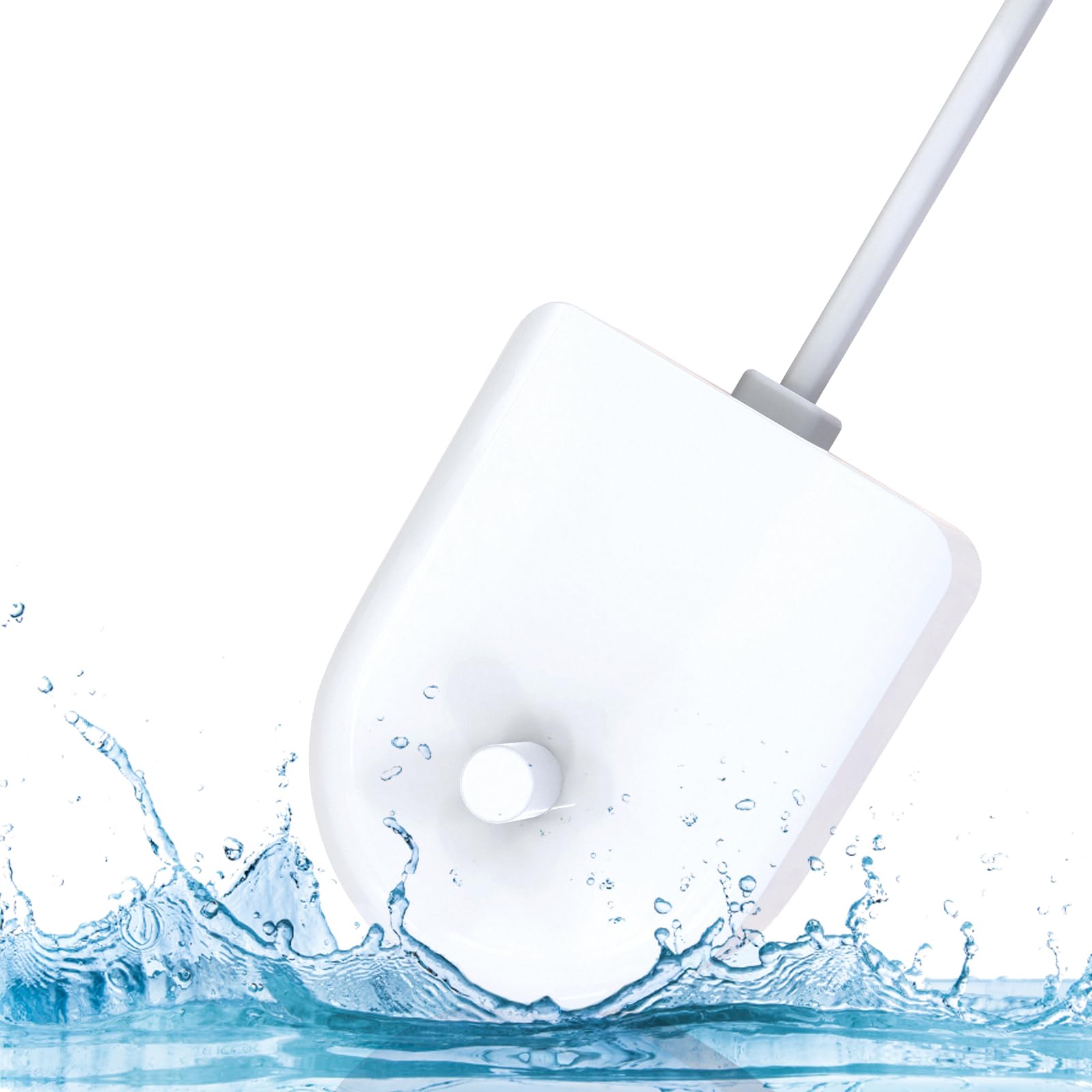 Compact ABS plastic charger for electric toothbrush