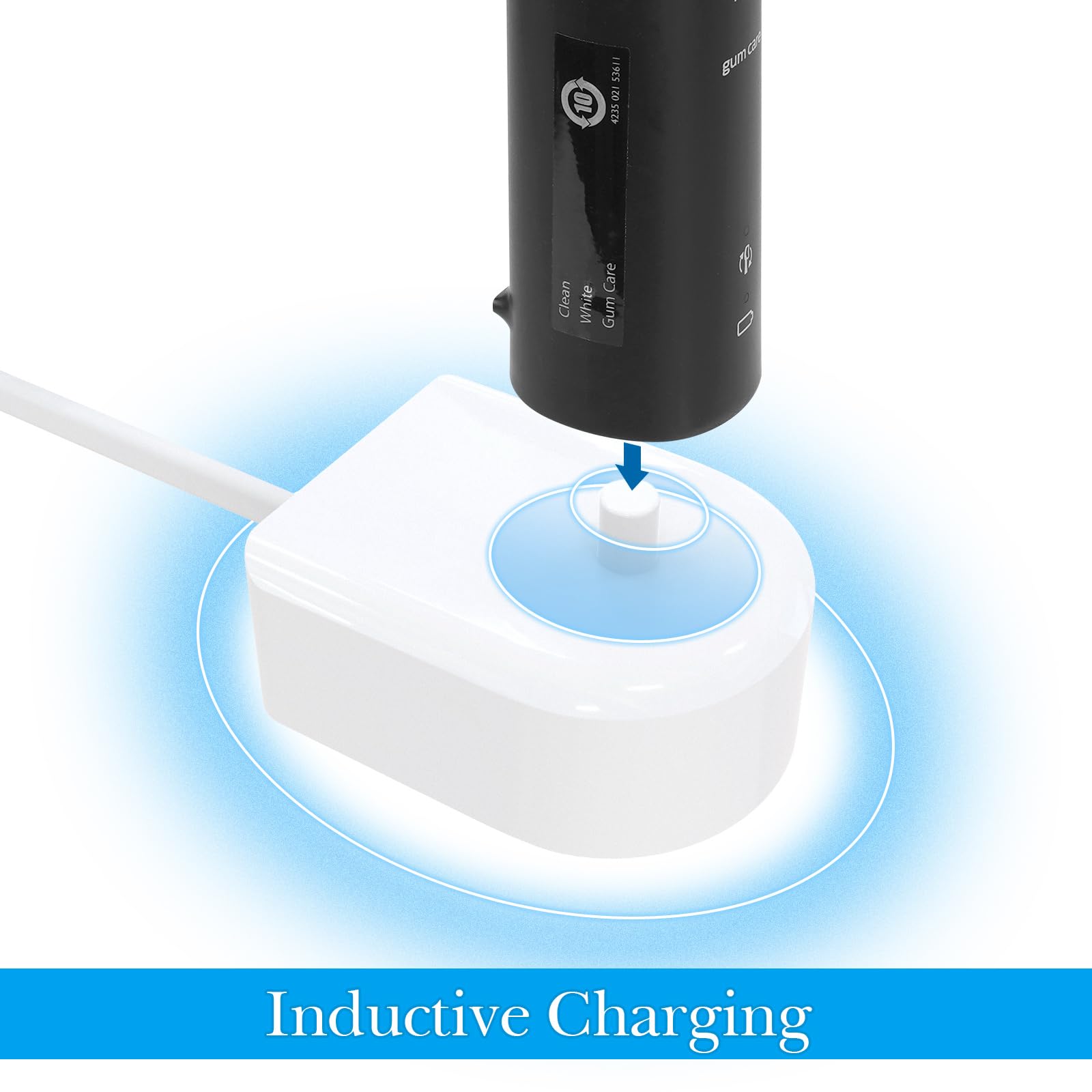 Charger voltage and electrical specs label