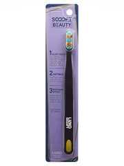 Close-up of Linko Soooft Shine & Beauty toothbrush bristles