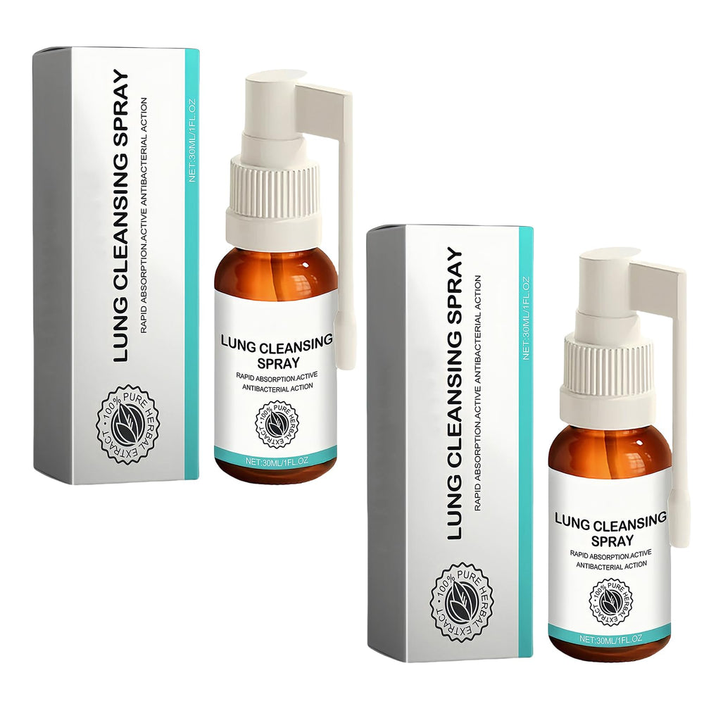 Linpel cleansing spray 2pcs pack for convenient respiratory support