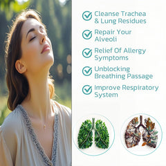 Linpel cleansing spray label details shows organic herbal blend and clean ingredients