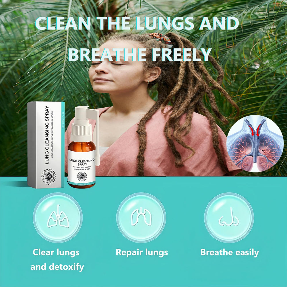 Linpel cleansing spray usage directions show two daily sprays for best results