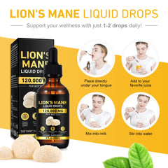 Close-up of product label highlighting potency and natural ingredients