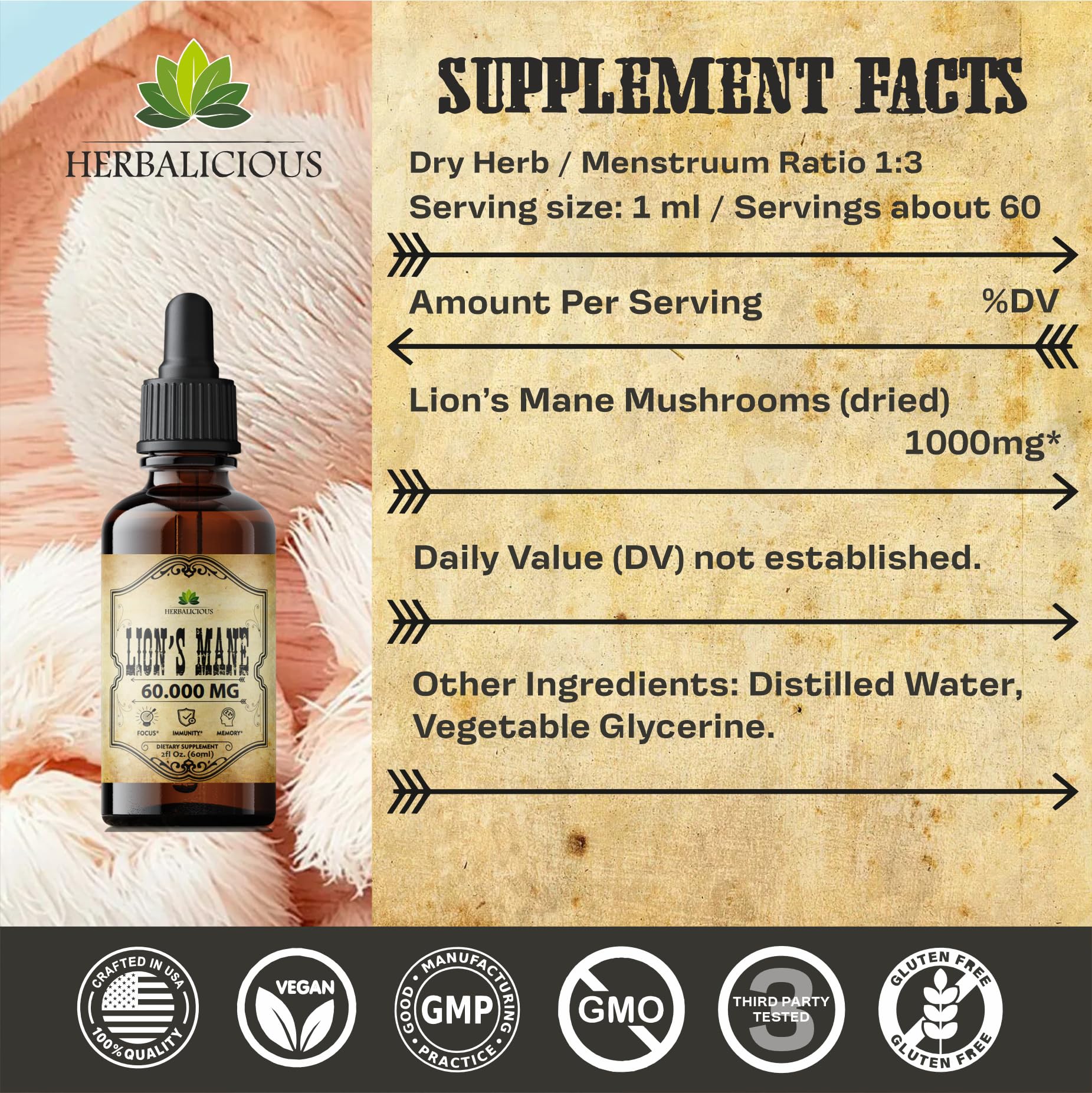 Immune wellness support with Lion's Mane