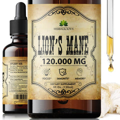 Lion’s Mane Extract 4 oz bottle