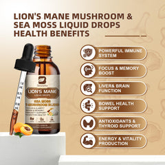 Irish Sea Moss included in the mushroom complex