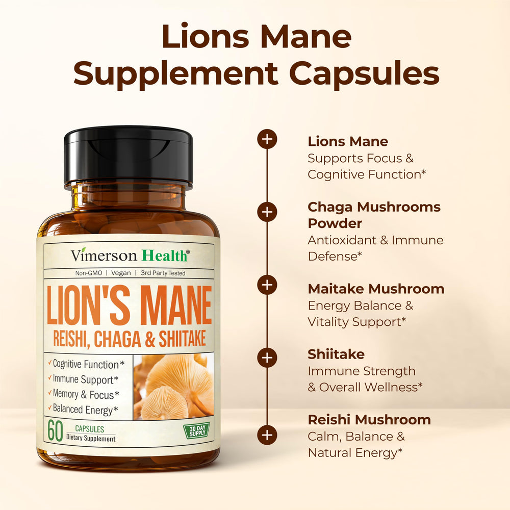 Turkey Tail mushroom among blended mushrooms