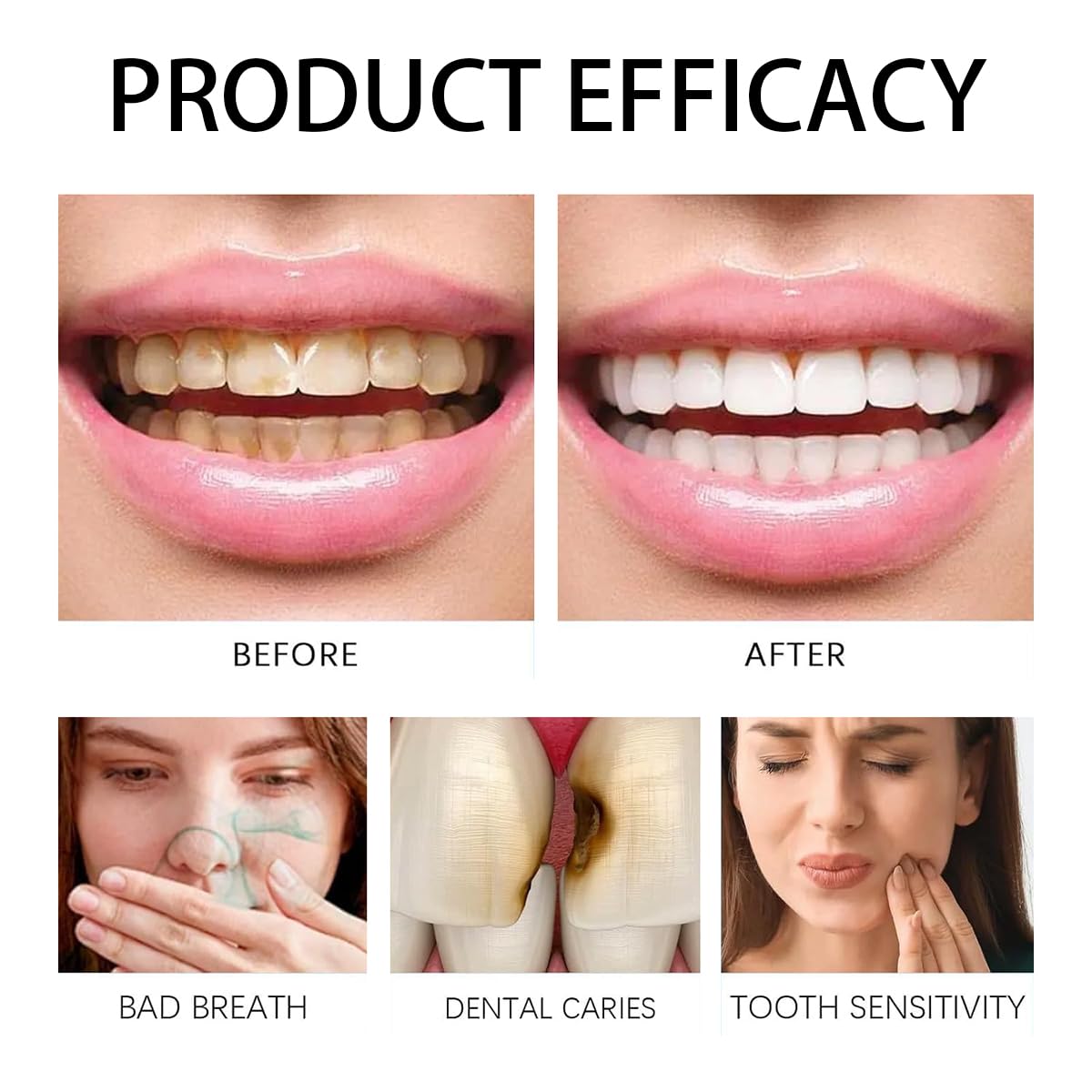 Gum health improvement with Cavity Healing Tooth Armor