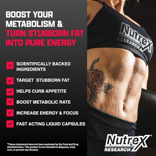 Packaging of Nutrex Lipo-6 Black Max fat burner