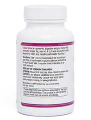 Illustration of digestive enzymes for fat digestion