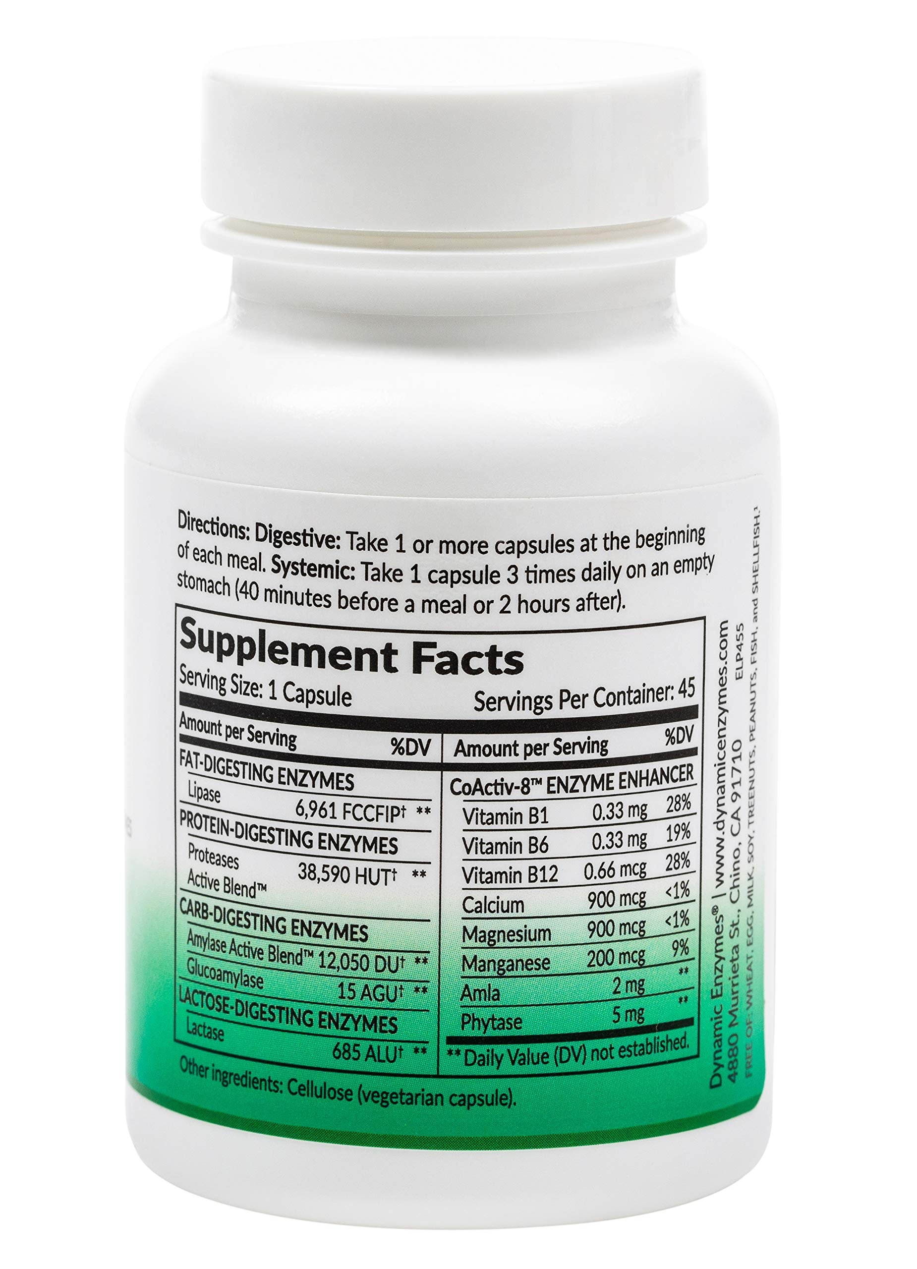 Keto friendly digestive enzyme support for fats proteins and carbs