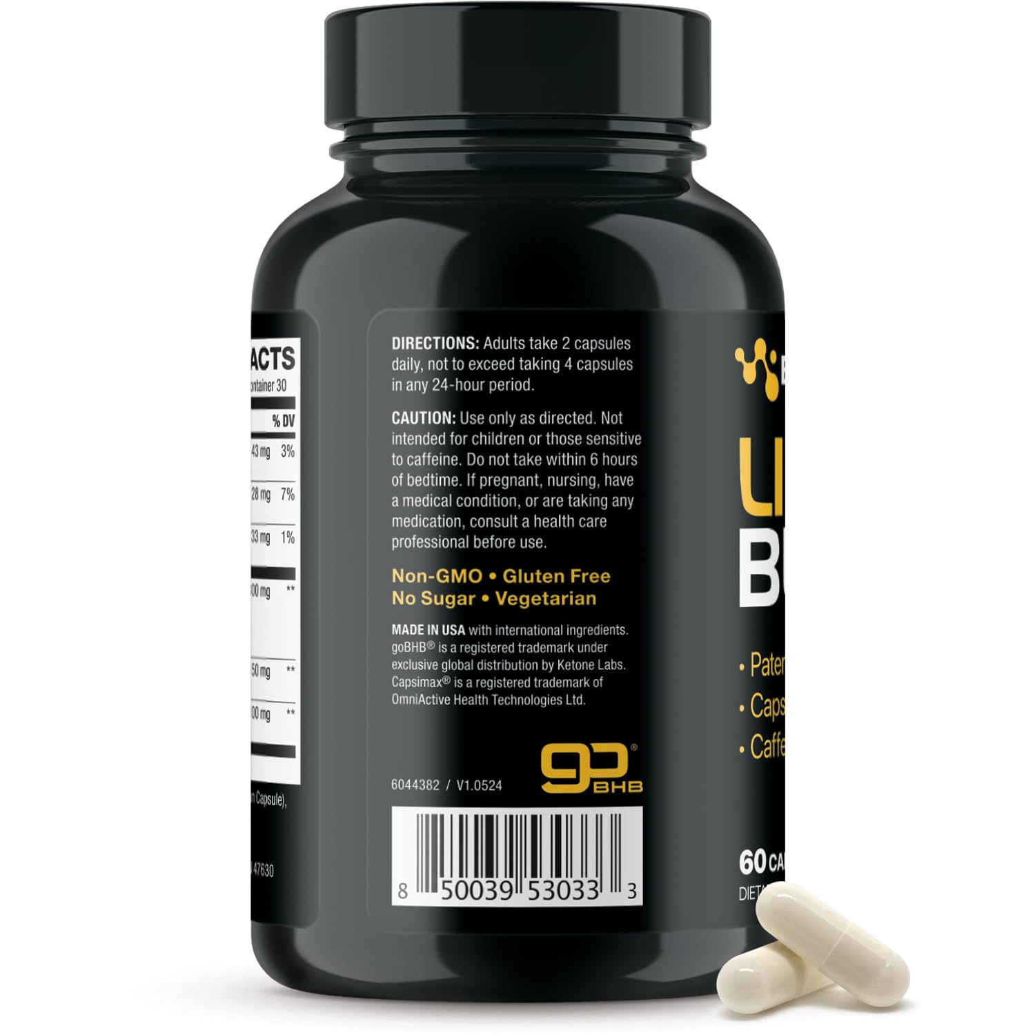 GoBHB bio-identical ketones branding