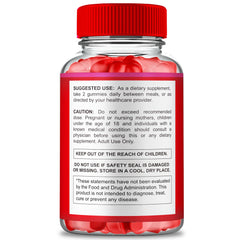 Close-up of Lipo Gummy bottle label