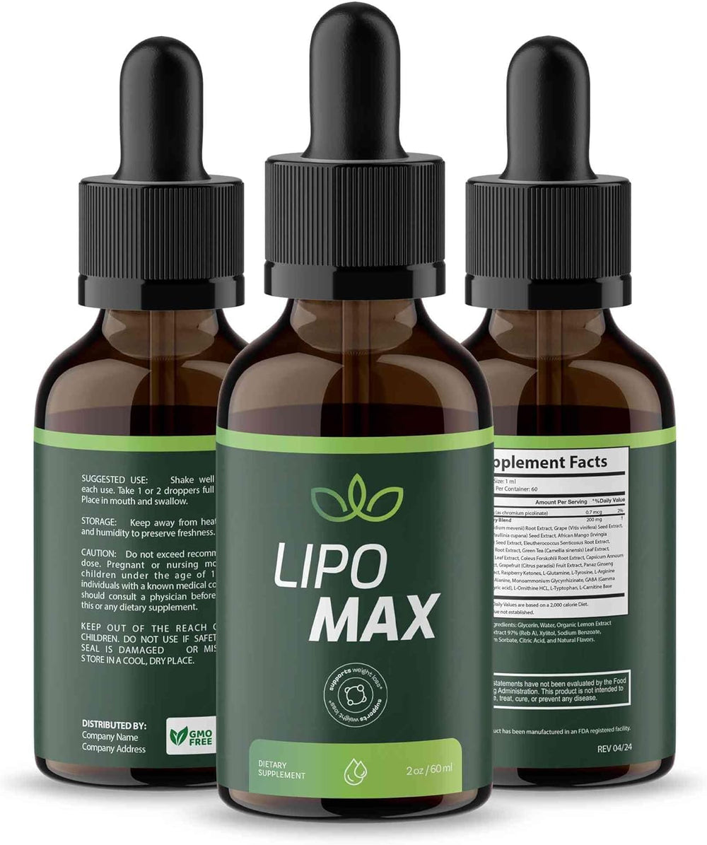Hero banner image for Lipo Max Drops wellness product