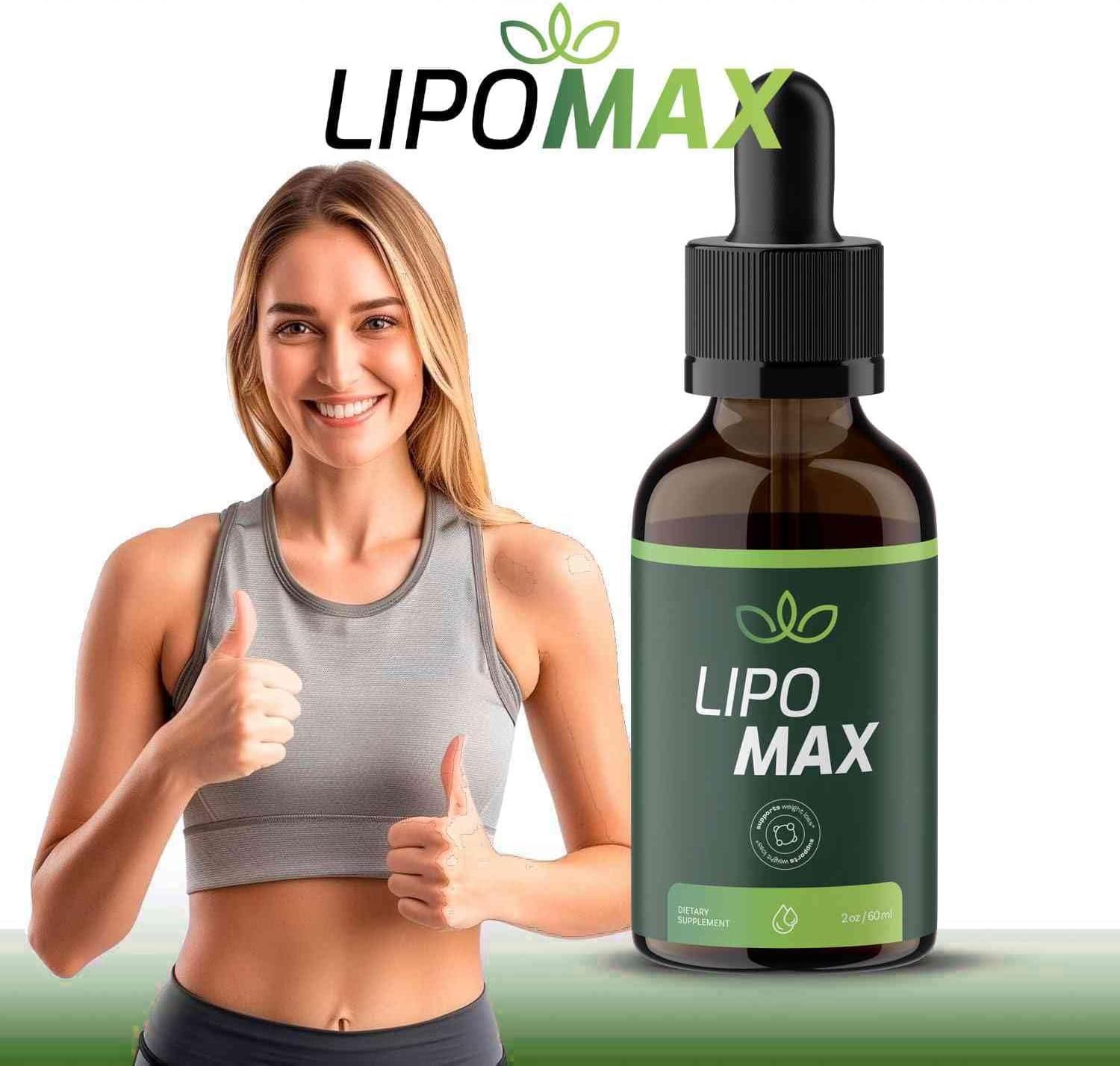 Graphic of vitamin blends in Lipo Max Drops
