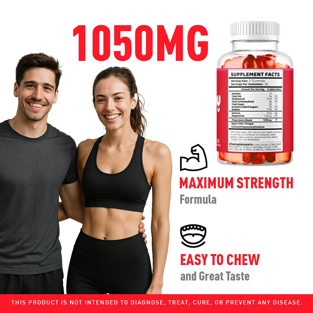 Close-up of LipoGummy gummies in bottle