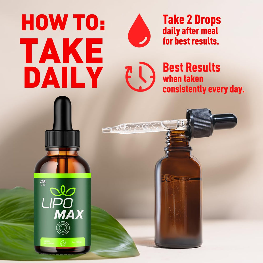 Lipomax Drops 3-pack packaging