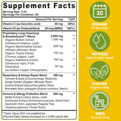 Liposomal 14-in-1 mullein leaf extract with elderberry and thyme