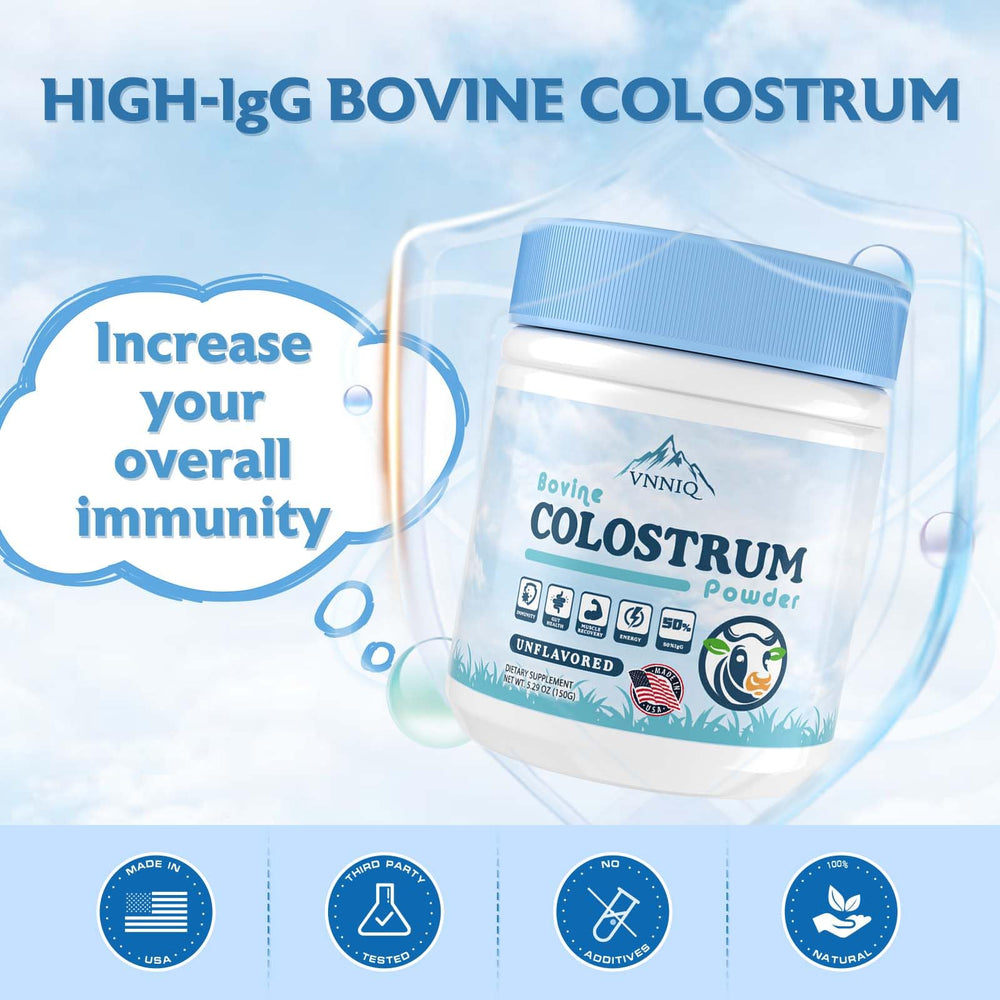 Label highlighting 3x absorption, 92% IgG activity, freeze-dried process