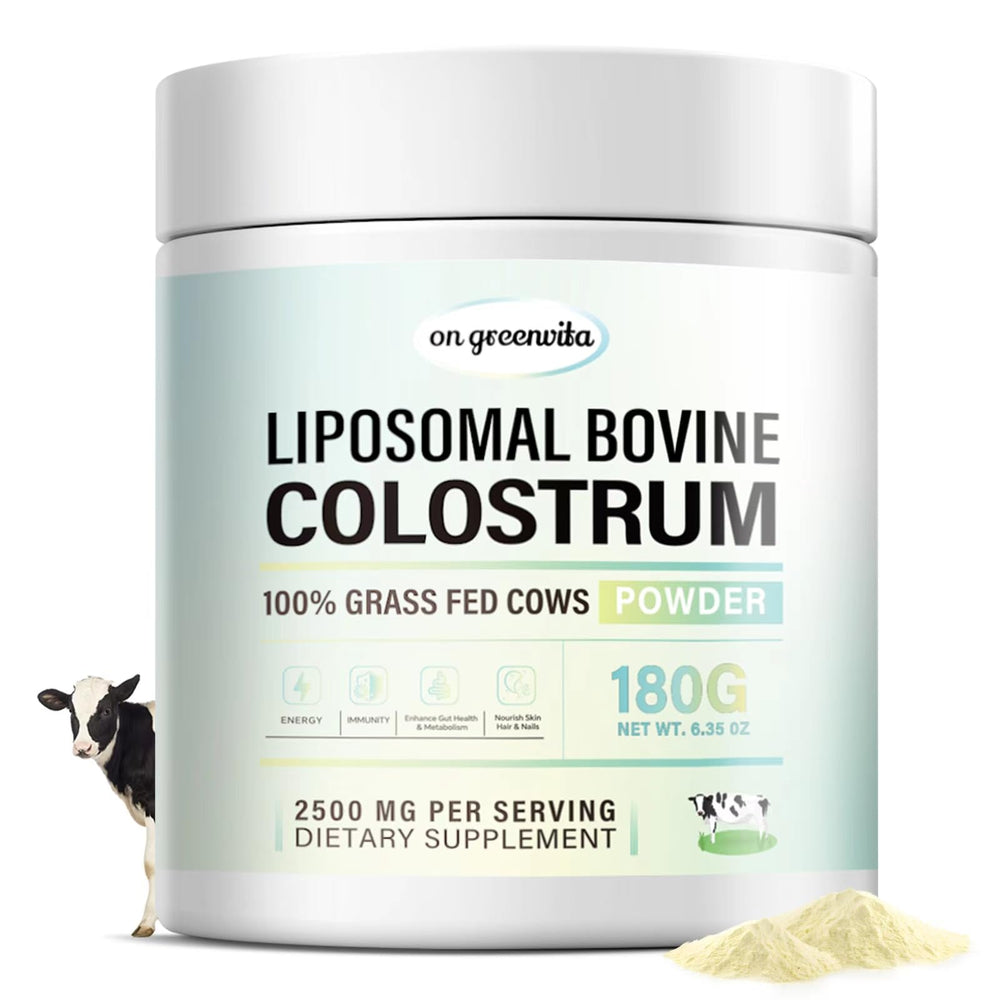 Front of Liposomal Bovine Colostrum Powder container