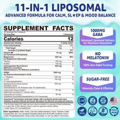 Liposomal delivery graphic showing enhanced absorption
