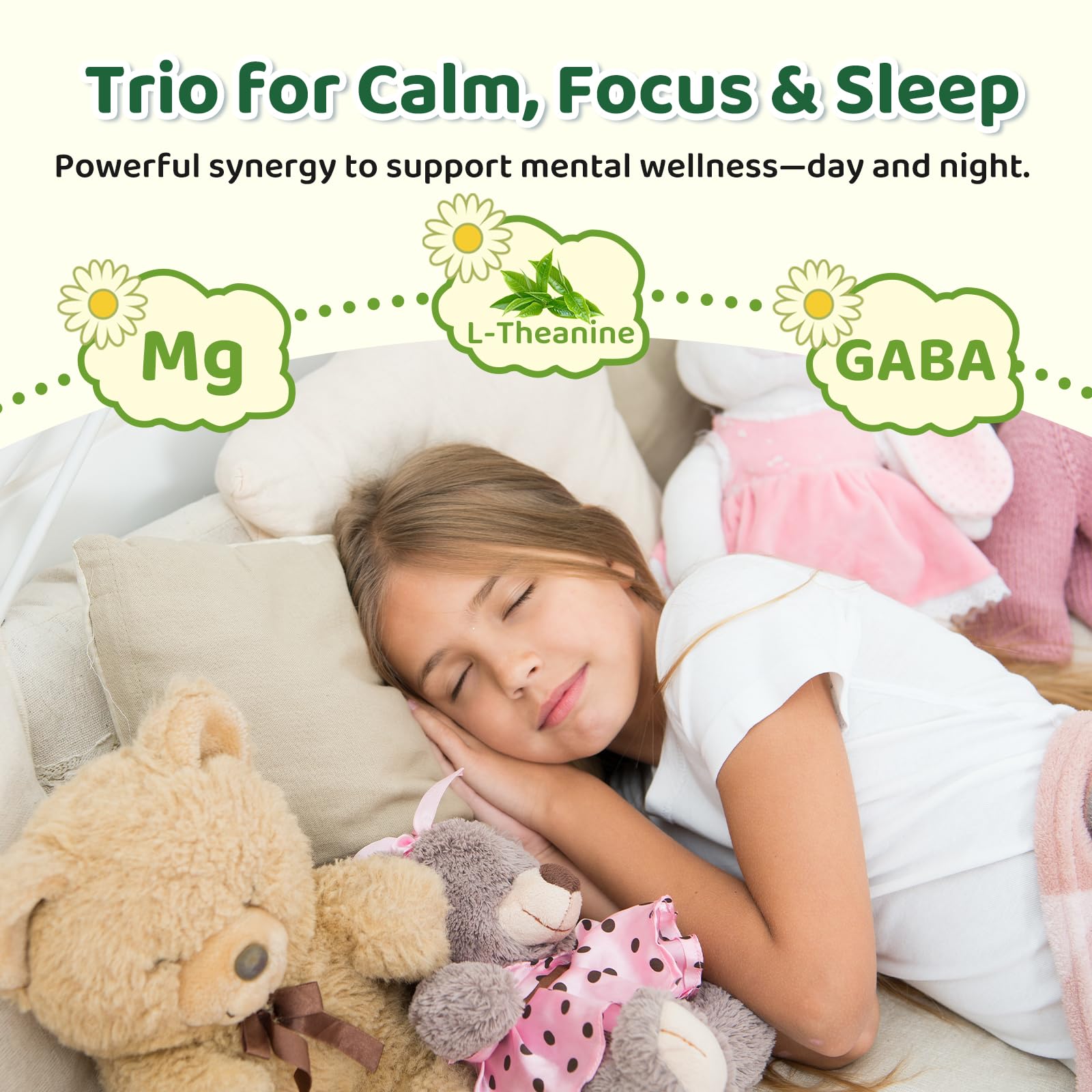 Instructions for use of Liposomal GABA L-Theanine Drops for children